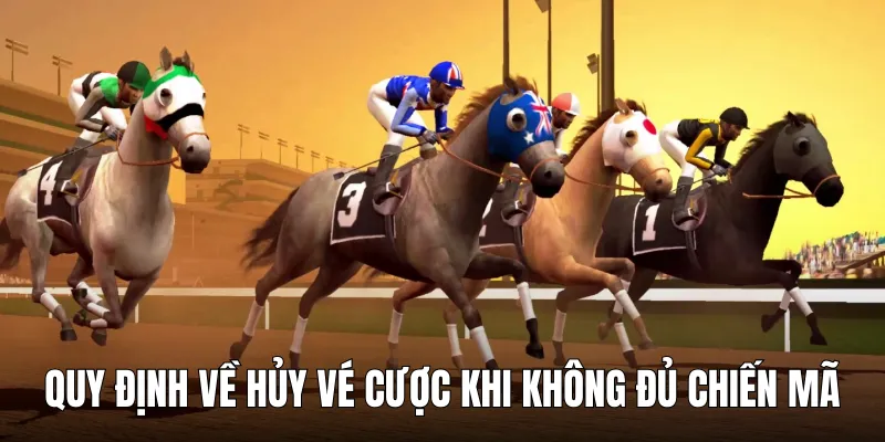 dua ngua bin88 quy dinh huy ve cuoc